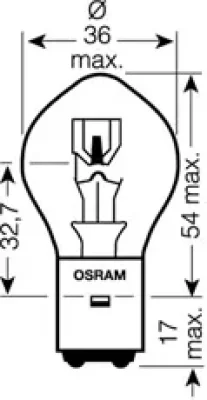 Лампа накаливания OSRAM 7327