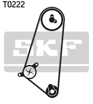 VKMC 01103 SKF Водяной насос + комплект зубчатого ремня