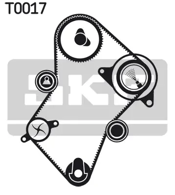 Водяной насос + комплект зубчатого ремня SKF VKMC 03244
