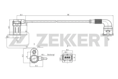 SE-4117 ZEKKERT Датчик импульсов