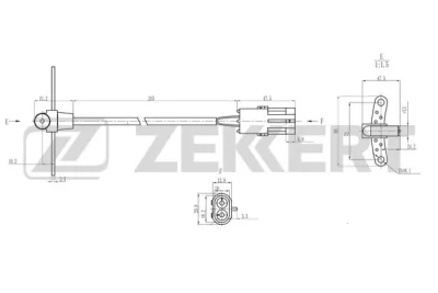 SE-4112 ZEKKERT Датчик импульсов