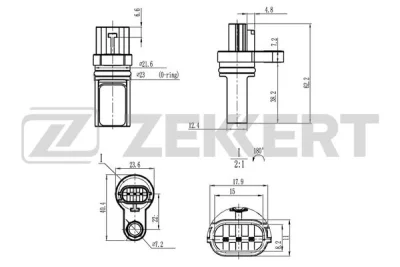 SE-4123 ZEKKERT Датчик импульсов