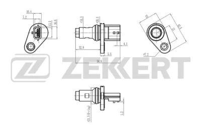 SE-5037 ZEKKERT Датчик, положение распределительного вала