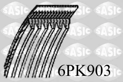 Поликлиновой ремень SASIC 6PK903