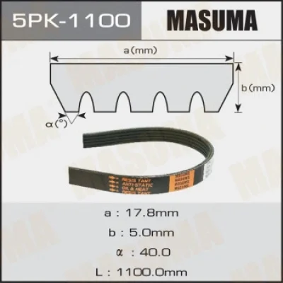 5PK-1100 MASUMA Поликлиновой ремень