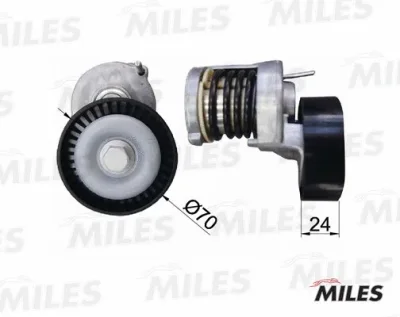 AG00302 MILES Натяжная планка, поликлиновой ремень