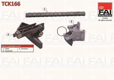 TCK166 FAI AUTOPARTS Комплект цели привода распредвала