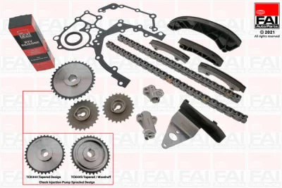 TCK444 FAI AUTOPARTS Комплект цели привода распредвала