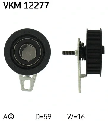 VKM 12277 SKF Натяжной ролик, ремень ГРМ
