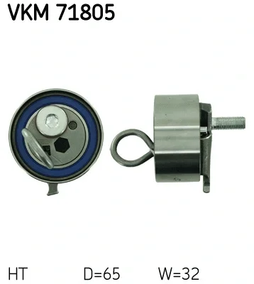 VKM 71805 SKF Натяжной ролик, ремень ГРМ