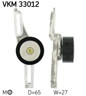 Натяжной ролик, поликлиновой ремень SKF VKM 33012