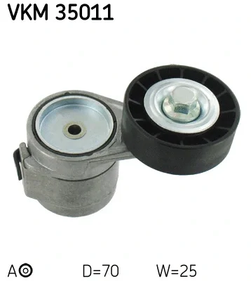 VKM 35011 SKF Натяжной ролик, поликлиновой ремень