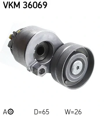 VKM 36069 SKF Натяжной ролик, поликлиновой ремень