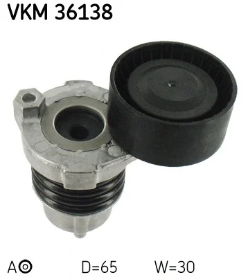 VKM 36138 SKF Натяжной ролик, поликлиновой ремень