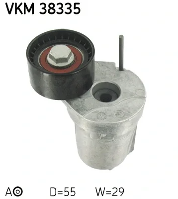 VKM 38335 SKF Натяжной ролик, поликлиновой ремень