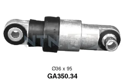 GA350.34 SNR/NTN Натяжной ролик, поликлиновой ремень
