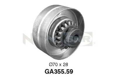GA355.59 SNR/NTN Натяжной ролик, поликлиновой ремень