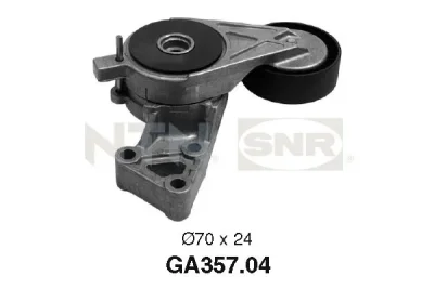 GA357.04 SNR/NTN Натяжной ролик, поликлиновой ремень
