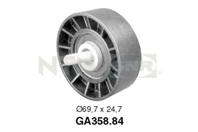 GA358.84 SNR/NTN Натяжной ролик, поликлиновой ремень