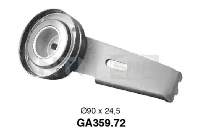 GA359.72 SNR/NTN Натяжной ролик, поликлиновой ремень