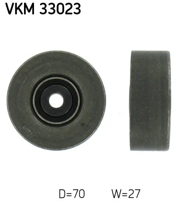 VKM 33023 SKF Паразитный / ведущий ролик, поликлиновой ремень