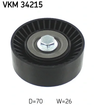 VKM 34215 SKF Паразитный / ведущий ролик, поликлиновой ремень
