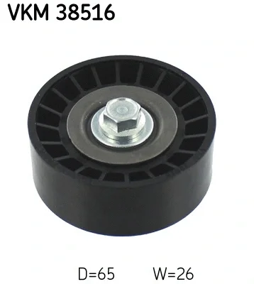 VKM 38516 SKF Паразитный / ведущий ролик, поликлиновой ремень