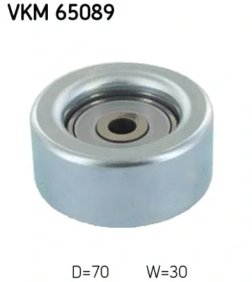 VKM 65089 SKF Паразитный / ведущий ролик, поликлиновой ремень
