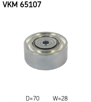 Паразитный / ведущий ролик, поликлиновой ремень SKF VKM 65107