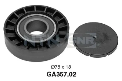 Паразитный / ведущий ролик, поликлиновой ремень SNR/NTN GA357.02