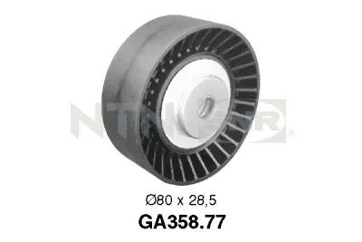 GA358.77 SNR/NTN Паразитный / ведущий ролик, поликлиновой ремень