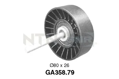 GA358.79 SNR/NTN Паразитный / ведущий ролик, поликлиновой ремень