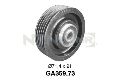 GA359.73 SNR/NTN Паразитный / ведущий ролик, поликлиновой ремень