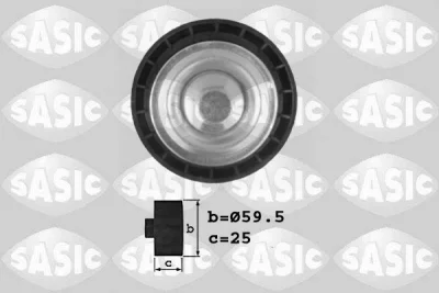 1620031 SASIC Паразитный / ведущий ролик, поликлиновой ремень