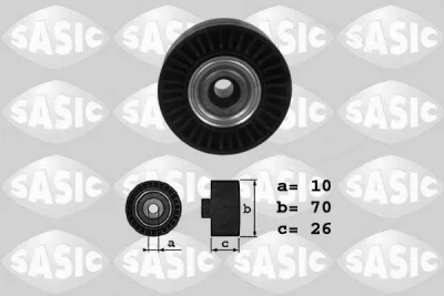 1620034 SASIC Паразитный / ведущий ролик, поликлиновой ремень