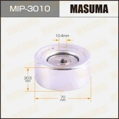 Паразитный / ведущий ролик, поликлиновой ремень MASUMA MIP-3010