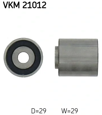 VKM 21012 SKF Паразитный / Ведущий ролик, зубчатый ремень