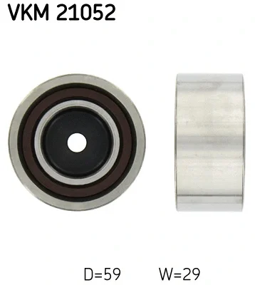 VKM 21052 SKF Паразитный / Ведущий ролик, зубчатый ремень