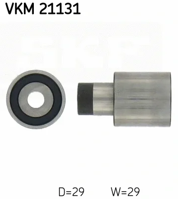 VKM 21131 SKF Паразитный / Ведущий ролик, зубчатый ремень