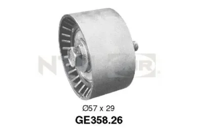 GE358.26 SNR/NTN Паразитный / Ведущий ролик, зубчатый ремень