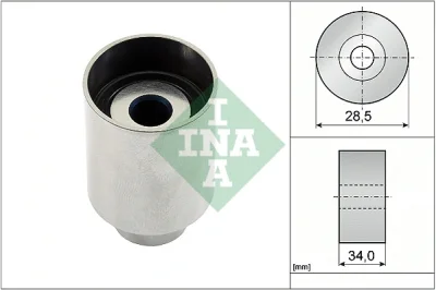 Паразитный / Ведущий ролик, зубчатый ремень INA 532 0236 10