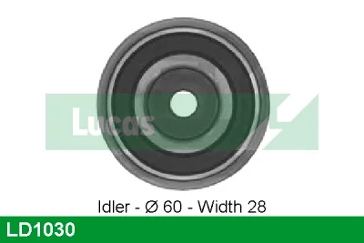 LD1030 LUCAS Паразитный / Ведущий ролик, зубчатый ремень