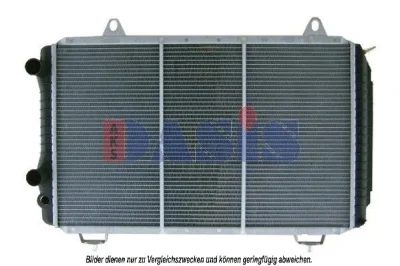 160003N AKS DASIS Радиатор, охлаждение двигателя