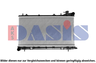 350039N AKS DASIS Радиатор, охлаждение двигателя