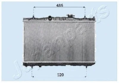 RDA333030 JAPANPARTS Радиатор, охлаждение двигателя