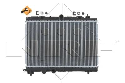 Радиатор, охлаждение двигателя NRF 55305