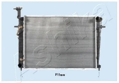 RDA283085 ASHIKA Радиатор, охлаждение двигателя