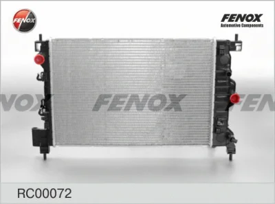 RC00072 FENOX Радиатор, охлаждение двигателя