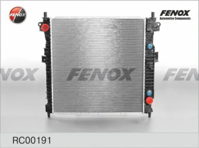 RC00191 FENOX Радиатор, охлаждение двигателя