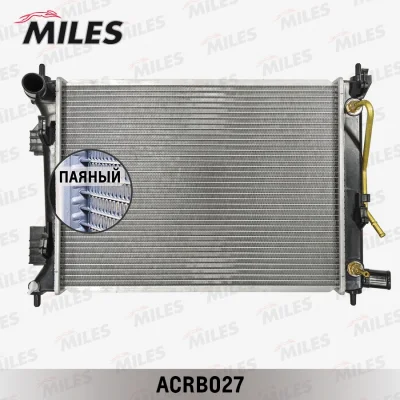 ACRB027 MILES Радиатор, охлаждение двигателя